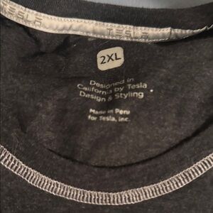 Tesla Charcoal Men's Tee